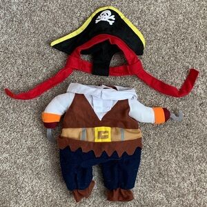 Pirate Outfit Costume for Pets Cat Dog Medium